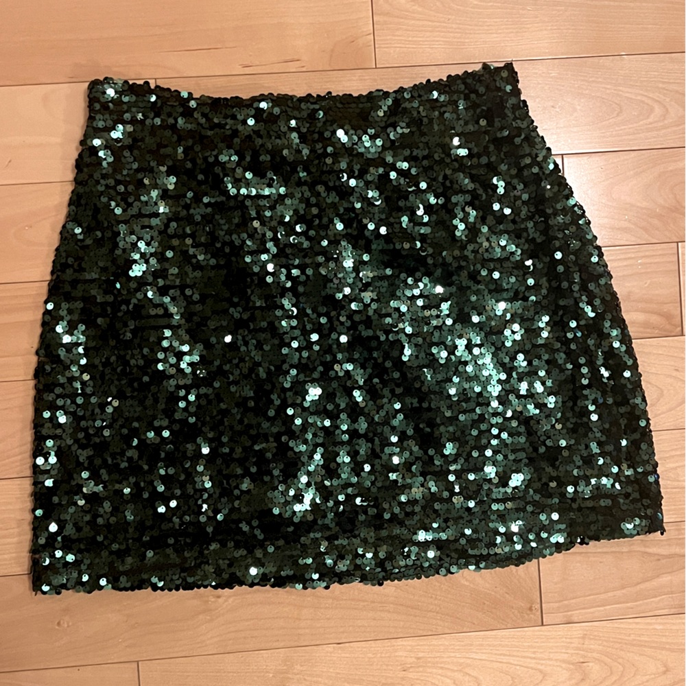 Emerald Sequin Mini
